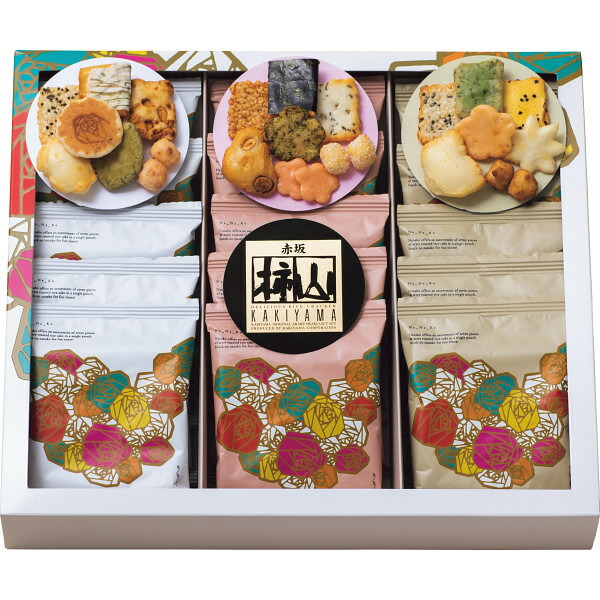 楽天市場】赤坂柿山 柿山セレクト KSｰ15 せんべい 米菓 あられ おかき