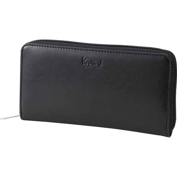 カンサイセレクション ラウンドファスナー長財布 S-KSL223031BK カンサイセレクション ラウンドファスナー長財布|Ｓ