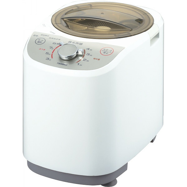 TWINBIRD ツインバード 家庭用コンパクト精米器 精米御膳 MR-E520W 送料無料 キッチン 家電 新生活|ギフトのお店 シャディ 店