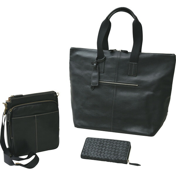 楽天市場】良品工房 日本製牛革バック小物3点セット B300-245-240 送料