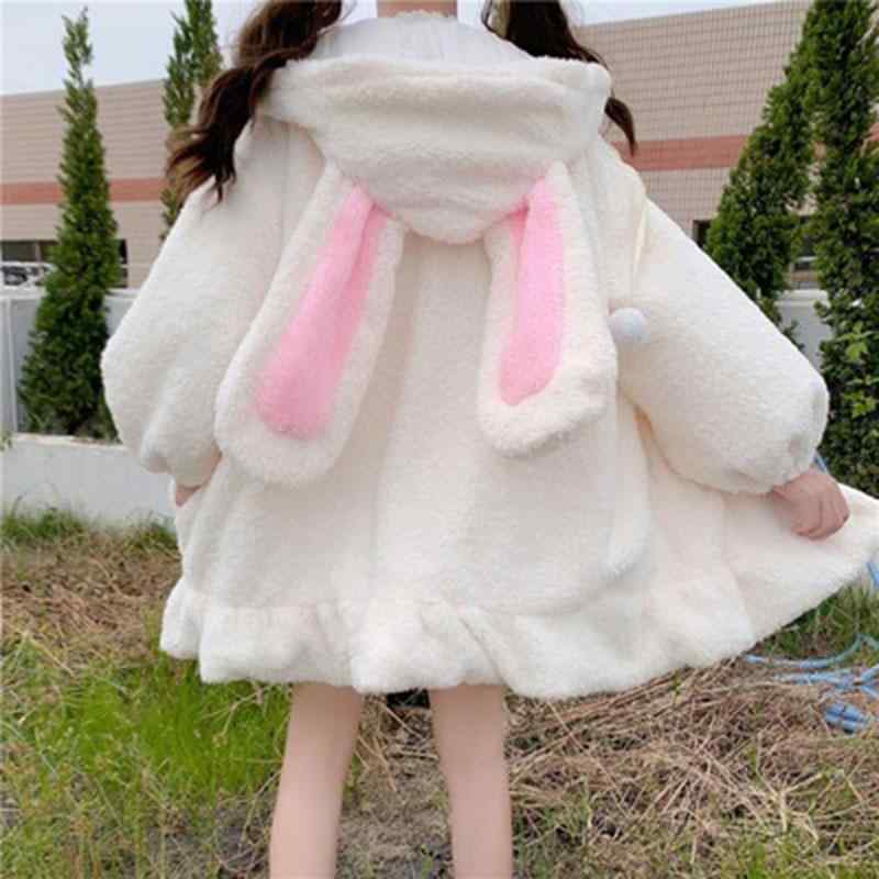 フリースジャケット レディース ボアブルゾン ぬいぐるみ パーカー 秋冬 かわいい ゆったりサイズ アニマル柄 ポリエステル ホワイト ブラック