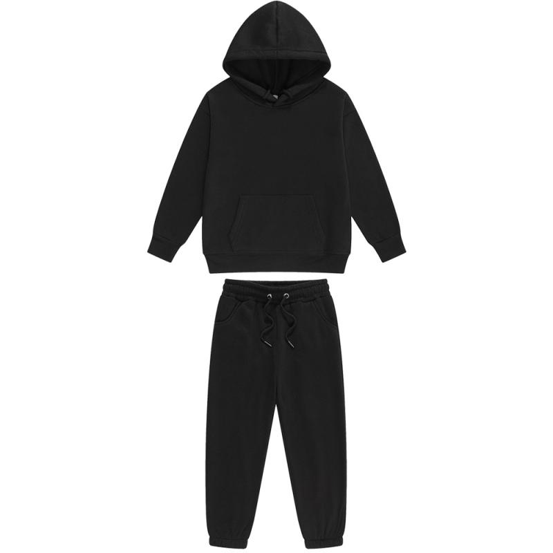キッズ 長袖トップス パンツ 上下2点セット 子供用 運動着 秋冬 100cm 110cm 120cm 130cm 140cm 150cm 160cm ブラック ホワイト ピンク系 伸縮性 普段使い