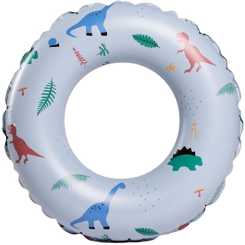 浮き輪 うきわ 子供用 大人用 60 70 80 90 100スイミング 浮具 強い浮力 可愛い ドラゴン柄 恐竜 ins風 夏海遊び 水遊び プールパーティー 海水浴 日光浴 暑さ対策画像