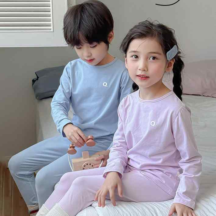 子供用パジャマ 春秋 薄手 A類 綿 上下セット 男の子 女の子 無地 部屋着 ベビー キッズ パジャマ 90cm 100cm 110cm 120cm 130cm 140cm 150cm 160cm 170cm 180cm