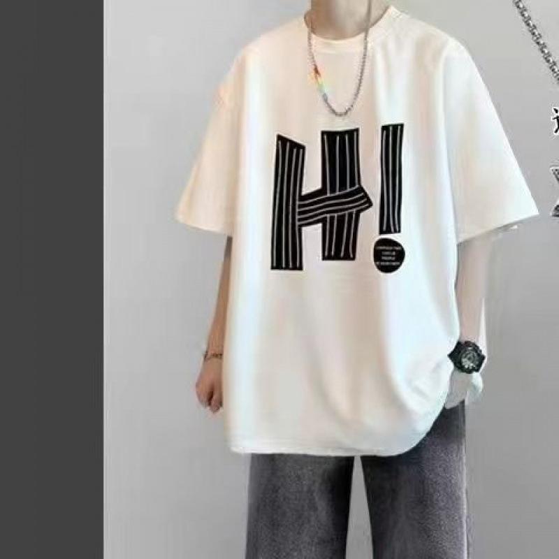 セットアップ メンズ 男性用 半袖 Tシャツ 長ズボン 上下セット ネックレス付き 薄手 韓国風 おしゃれ 普段使い 部屋着 春夏
