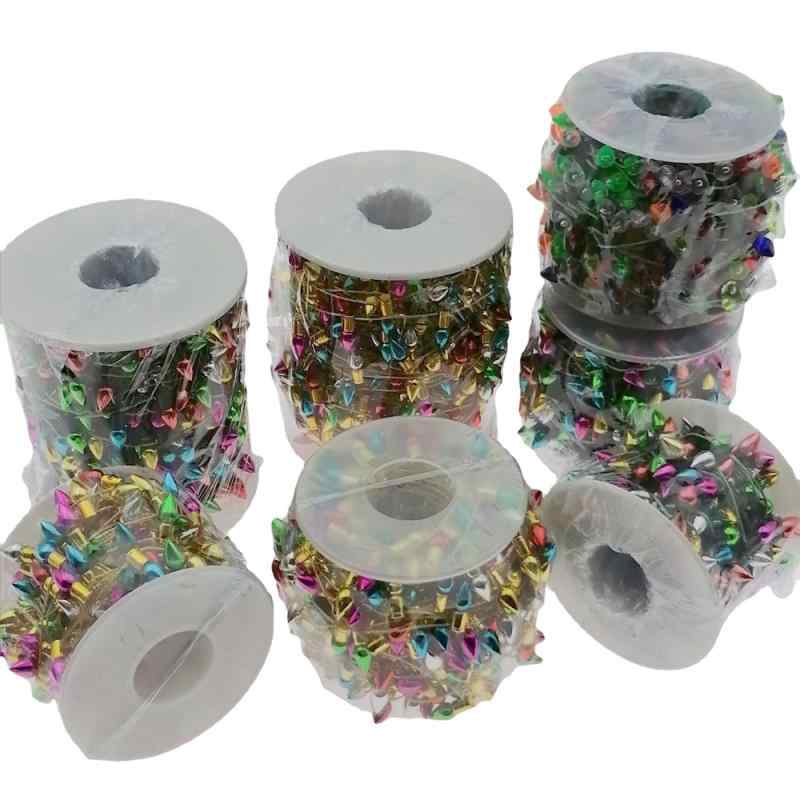 クリスマス デコレーション ライト イルミネーション ガーランド 電飾 プラスチック 電気メッキ カラフル 5m 10m 15m 6,492円