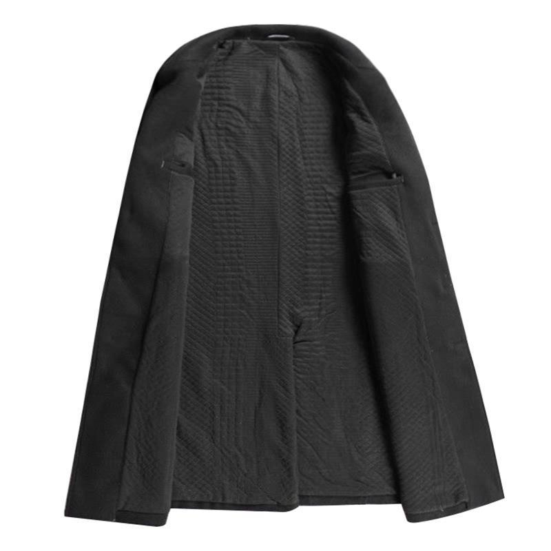 コート メンズ ウール メルトン 秋冬 厚手 ウールブレンド ビジネス カジュアル 男性用 アウター 紳士服 防寒 あったか ブラック グレー|シャドーテール