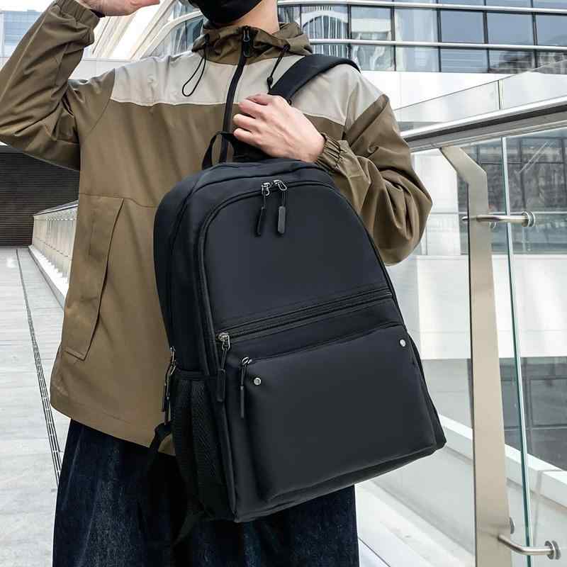 リュック メンズ 男性用 ビジネス 通勤 通学 大容量 軽量 撥水 20-35L 14インチ PC収納 クッション性 ブラック グレー ブルー グリーン