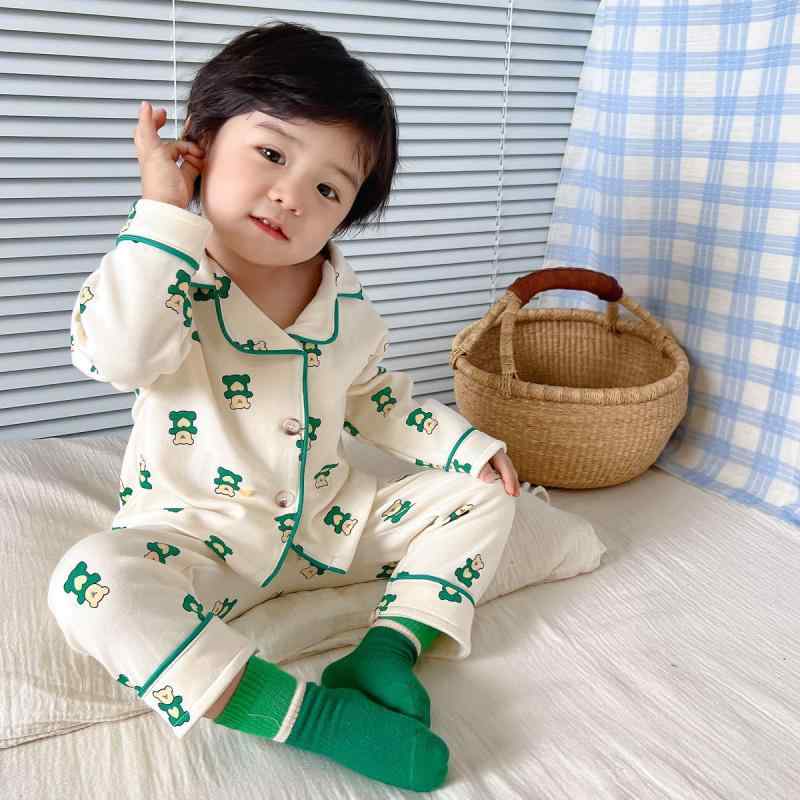子供用パジャマ 長袖 上下セット 秋冬 春 ベビー 男の子 女の子 綿100% かわいい 暖かい 部屋着 ルームウェア 90 100 110 120 130cm 4,623円
