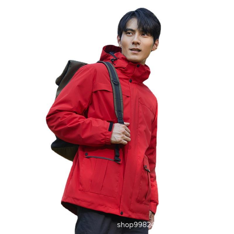 マウンテンパーカー 男女兼用 登山ウェア ウィンドブレーカー 防水 防風 アウター ジャケット アウトドア 撥水 軽量 高機能 チーム スポーツ ウェア|シャドーテール