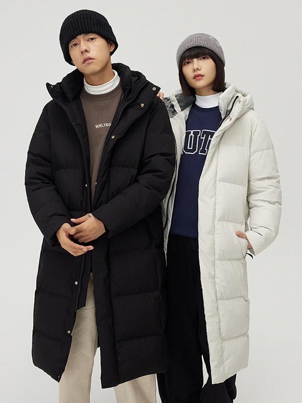 羽?服 メンズ レディース 中綿入り口・入口 落ち込む上衣 ボンネット付き添い人 防寒 雨合羽 防風 撥水 透湿 軽さ 生あたたかい 黒 白 S M L XL 2XL 3XL メンズファッション-コート・ジャケット