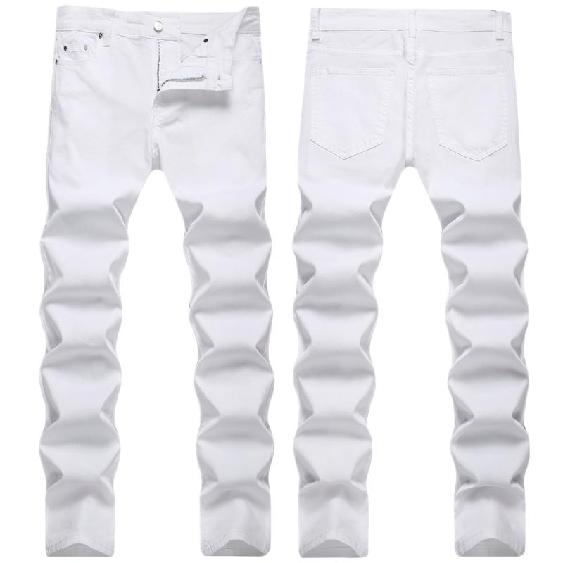 デニムパンツ メンズ スキニー スリム ストレッチ ジーパン Gパン ウォッシュ加工 ストリート カジュアル オールシーズン