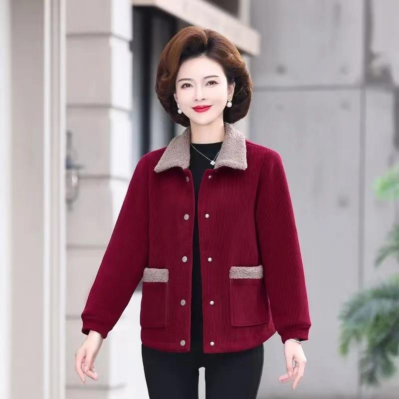 楽天市場】コーデュロイドルマンショートコート グリーン コート