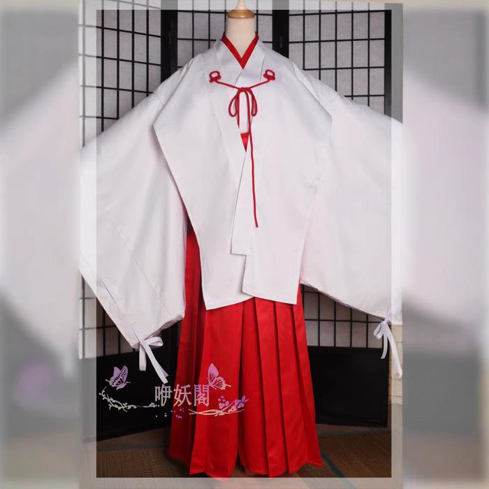 コスプレ 和服 レディース 宮水三葉 千早 正統 巫女 衣装 S M L XL ポリエステル 日系 アニメ 18-24歳