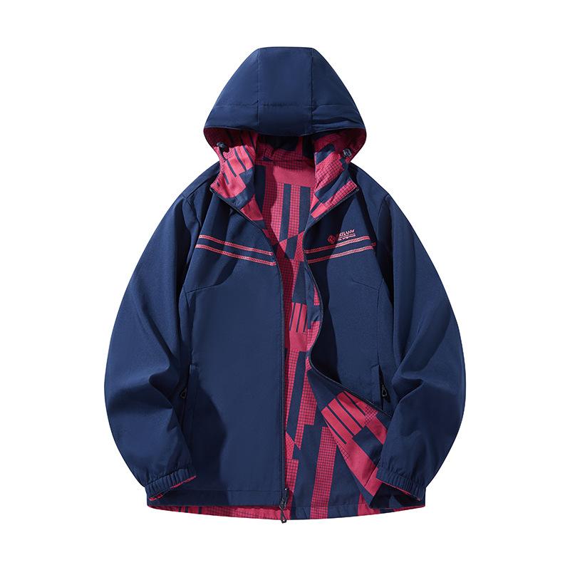 お山パーカー レディース 雨合羽 変装柄 ボンネット付き添い人 上衣 アウトドア御召しもの 山登り 旅する 秋 耐摩耗性 ポリエステル 多役立つこと 運動競技御召しもの 心地よい表現スタイル