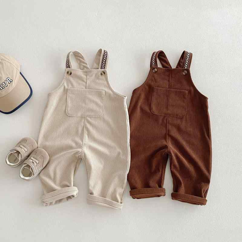 子供用パンツ 背当て付きパンツ コーデュロイパンツ 男女兼用 春秋 高腰 ベージュ ブラウン 80cm 90cm 100cm 110cm 120cm 130cm かわいい 普段使い