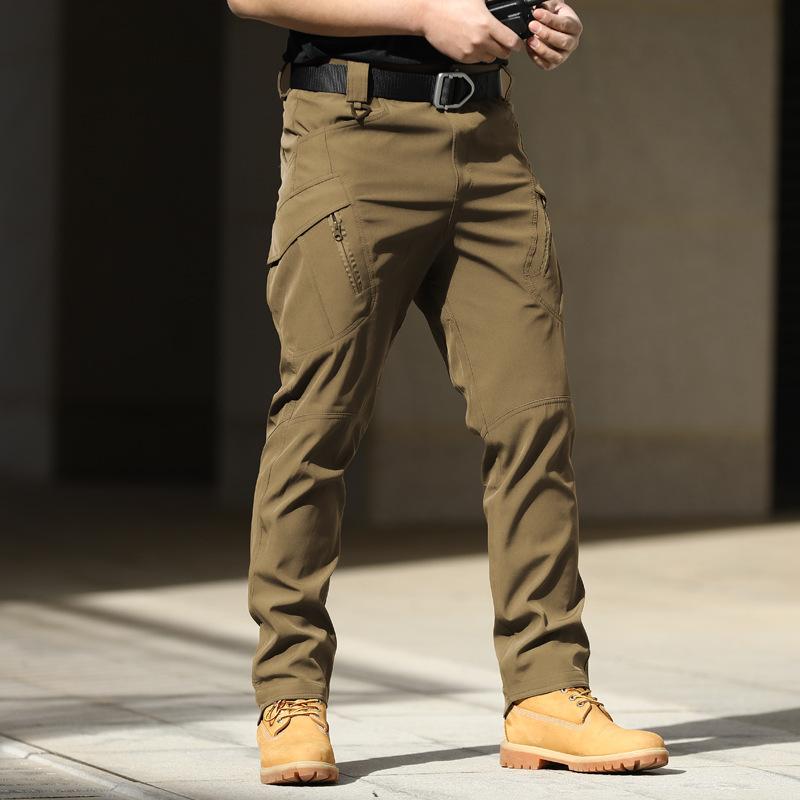 ワークパンツ メンズ 男性用 作業着 カーゴパンツ ズボン ボトムス アウトドアウェア 伸縮性 防水 多機能 多ポケット ブラック グレー カーキ グリーン ブラウン 春夏秋冬