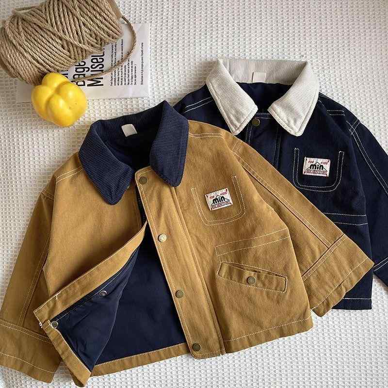 子供服 デニムジャケット 春秋 男の子 ワークジャケット アウター ボーイズ トップス 90cm 100cm 110cm 120cm 130cm 140cm