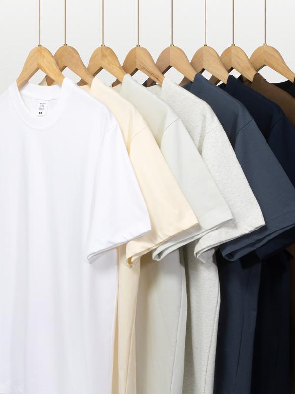 メンズ Tシャツ 短袖 丸首 ゆったり 夏 コットン 透気 耐摩耗 高伸縮 色牢度 高 白 花灰 黒