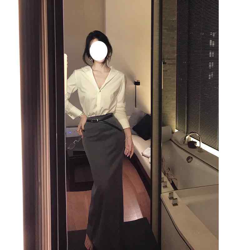 スコート レディース 高押し出し タイトスカート ロング丈 ポリエステル うつり変わり 無地 雅びやか 細長い切口 春 2025 春夏 インナー・下着・ランジェリー-レディース