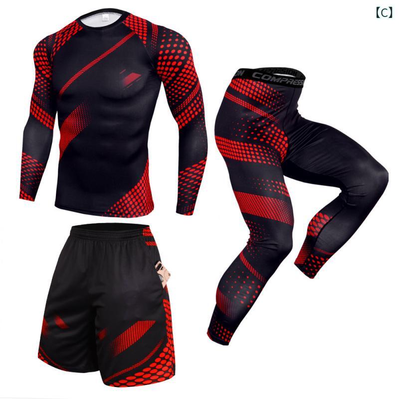 メンズ サイクルウェア 上下セット 長袖 Tシャツ スポーツウェア 男性用 トレーニングウェア ランニングウェア ジャージ ポリエステル 吸湿速乾 通気性 伸縮性 薄手