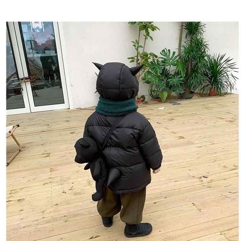 子供服 アウター 男の子 中綿入りジャケット 秋冬 中綿 防寒 暖かい ポリエステル ブラック