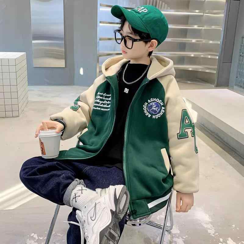 子供服 ジャケット 男の子 秋物 アウター 春秋 スポーツウェア ボーイズ 野球服 ジャンパー トップス 120cm 130cm 140cm 150cm 160cm 170cm