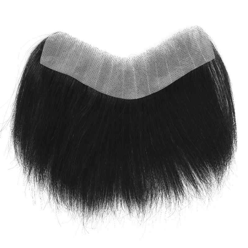 ヘアピース メンズ 男性用 前髪 ウィッグ 人毛100% 手植え 3x16 ヘア 隠し 医療用 部分ウィッグ 脱毛 薄毛 白髪隠し おしゃれ イメチェン