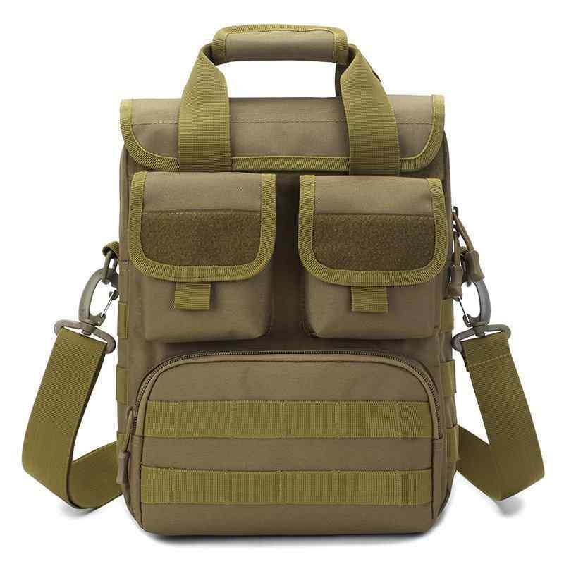 リュック メンズ ショルダーバッグ 迷彩 ナイロン 戦術 バックパック 登山 大容量 ツールバッグ ユーティリティバッグ ミリタリー アウトドア 縦型 ブラック ブラウン グリーン