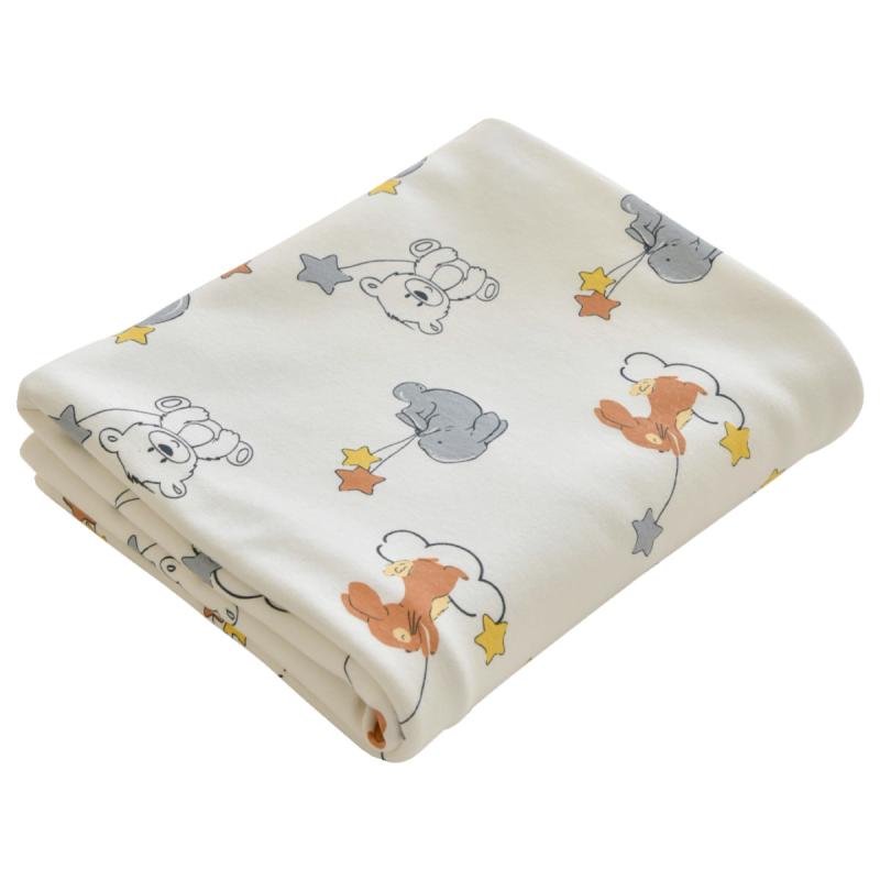 ベビー キッズ 寝具カバー 単品 純綿 A類 新生児 赤ちゃん 子供 掛け布団カバー 洗い替え かわいい カートゥーン柄 プリント 春夏 秋冬