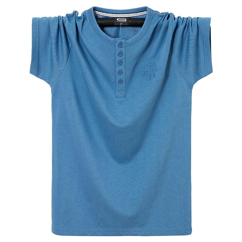 Tシャツ メンズ 半袖 コットン ゆったり 無地 丸首 夏 春夏 白 黒 グレー ブルー グリーン カーキ オレンジ