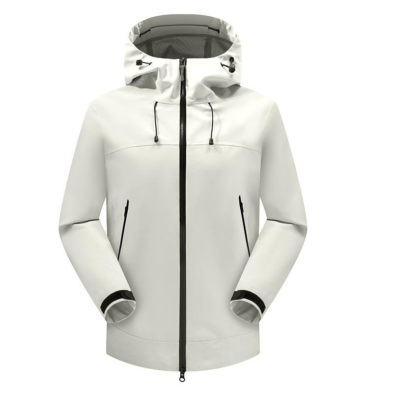マウンテンパーカー 男女兼用 防風 防水 アウター 登山 トレッキング ウェア ポリエステル 秋 アウトドア スポーツ 橙色 青 白 ピンク系 黒｜シャドーテール