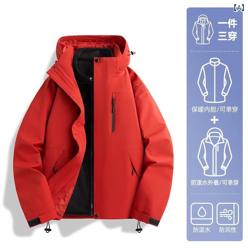 御山パーカー レディース 防風 雨合羽 アウター 山登り御召しもの トレッキング御召しもの アウトドア御召しもの S M L XL 2XL 3XL 4XL 日月冬用 防寒着 ボンネット付き添い人 取りはらい能力のある