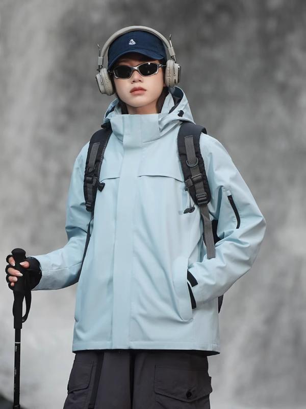 御山パーカー レディース 日月 防風 雨合羽 山登り御召しもの アウトドア御召しもの 三一緒になる 取りはらい能力のある ボンネット付き添い人 撥水 防寒 魚釣り 山歩き 旅する S M L XL 2XL 3XL 4XL