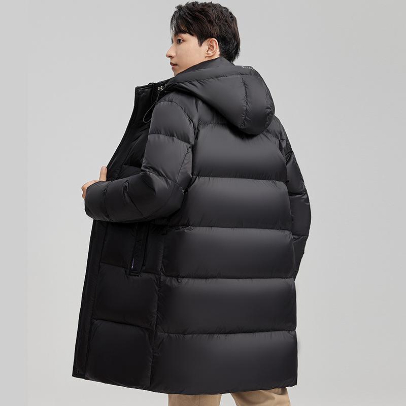羽絨服 メンズ 防寒 中綿入り口・入口上衣 ボンネット付き添い人 アウター 心地よい 流行り物 撥水 防風 保温 アウトドアお召しもの 秋冬 黒いこと パープル
