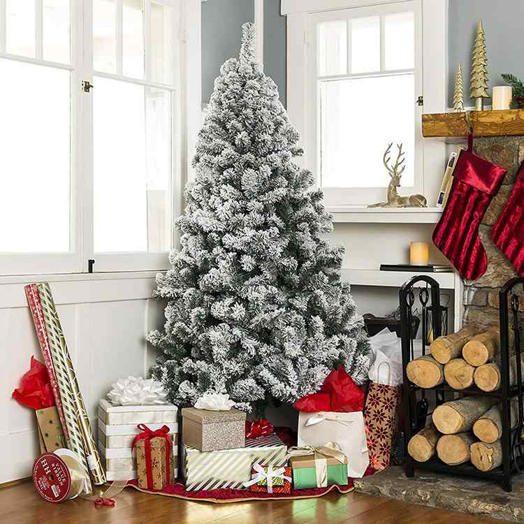 クリスマスツリー PVC 白色 植毛 120cm 150cm 180cm 210cm 240cm 300cm ホテル 店舗 ショッピングモール 飾り デコレーション