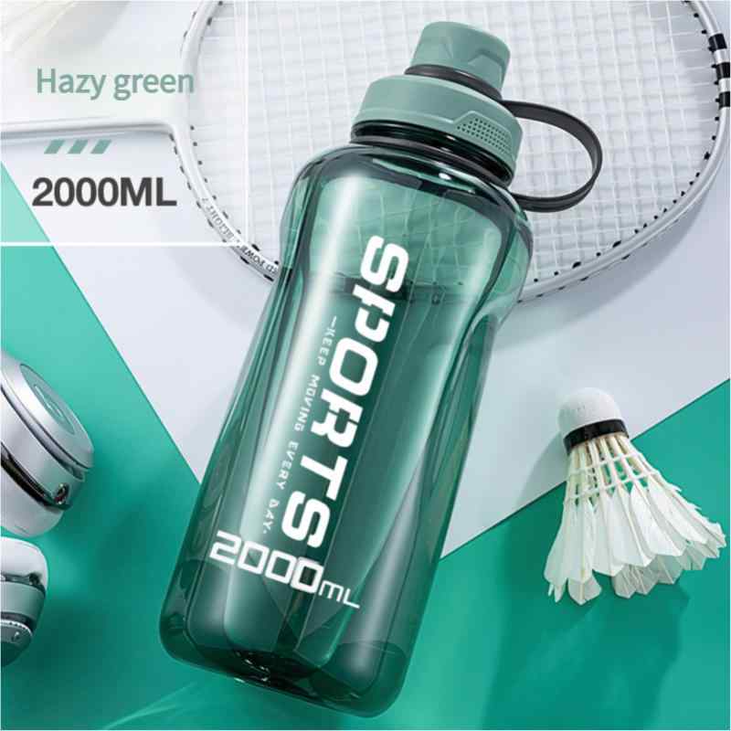 吸い筒 運動競技 レディース メンズ 大静電容量 1500ml 2000ml 耐熱 食料雑貨類評点 青碧 緑であること 黒いこと