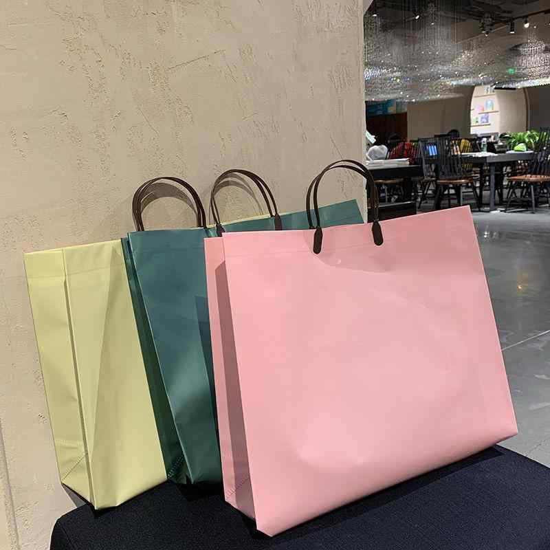 袋 カラフル 紙袋 手提げ袋 服飾店 ショップ袋 ギフトバッグ 包装袋 小分け ラッピング イベント お土産 プレゼント 販促 無地 かわいい おしゃれ