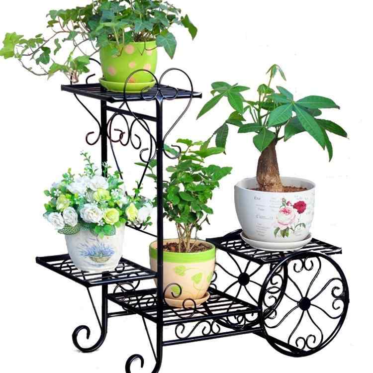 花台 多段 室内 ベランダ 置き型 アイアン ラック 多肉植物 観葉植物 ハンギング プランター 花 鉢 盆栽 棚