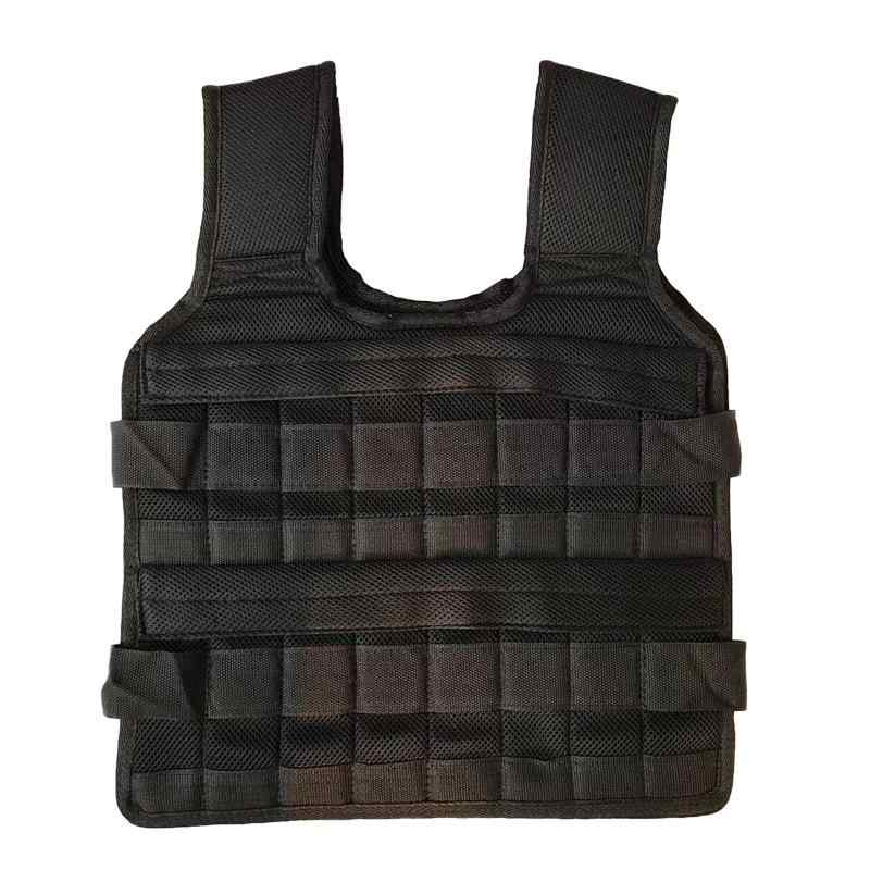 スポーツウェア 加重ベスト weighted vest ランニング トレーニング エクササイズ 通気性 負荷運動 筋力アップ ダイエット シェイプアップ ブラック