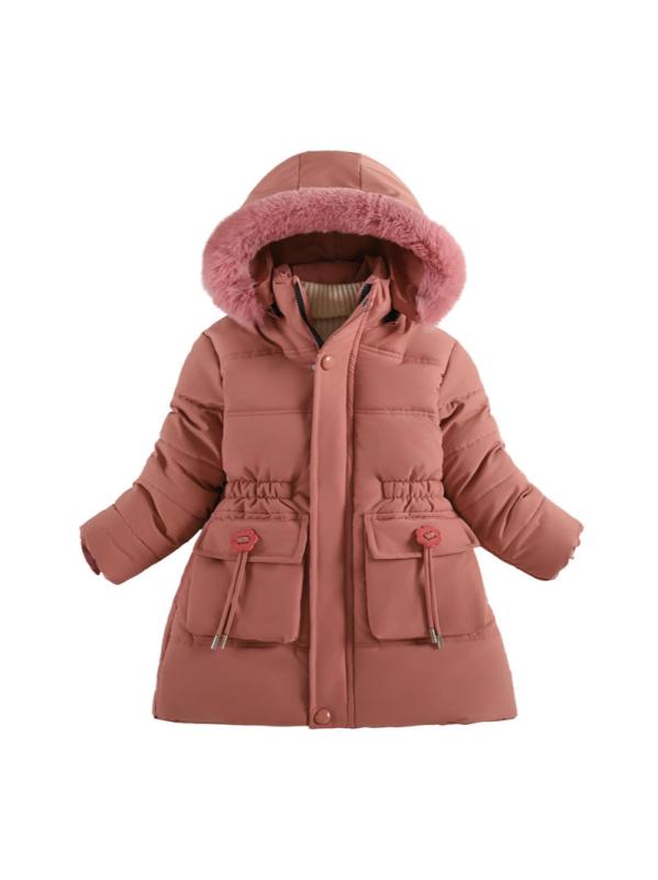 子供服 コットン 中綿 ジャケット 女の子 カーディガン アウター 中綿入り 防寒 厚手 8歳以上 130cm 140cm 150cm 160cm ポリエステル 無地 高襟