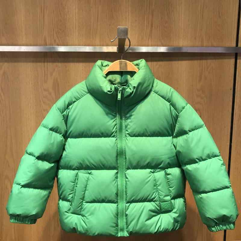子供用 ダウンジャケット 男の子 女の子 厚手 防寒 アウター 親子ペア 秋冬 ベビー服 かわいい 120 130 140 150 160 165 170 ブラック ホワイト ブルー グリーン