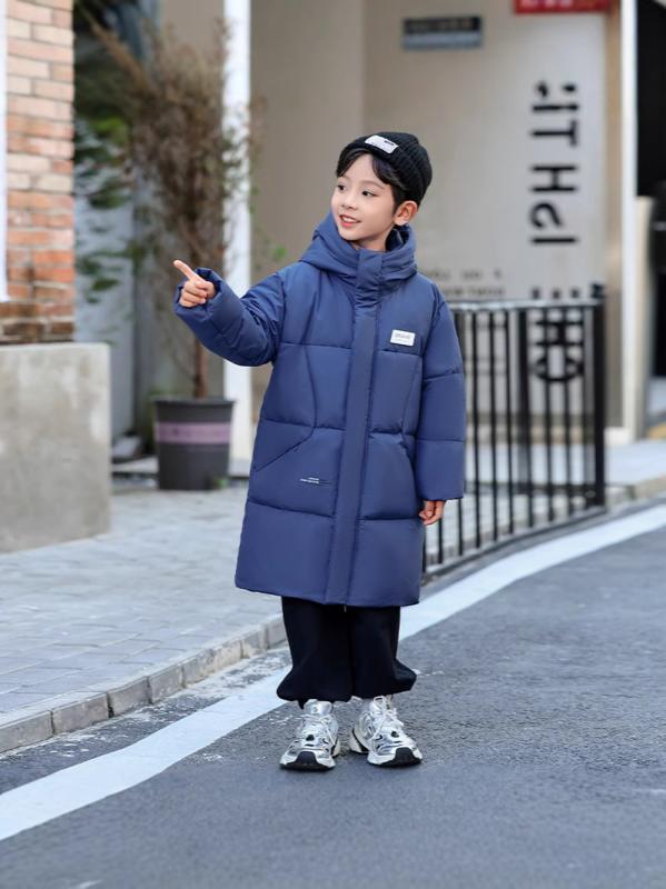 子供服 羽毛ジャケット 男女兼用 キッズ 中綿入り アウター 白ダックダウン 撥水 防寒 防風 フード付き 秋冬 ブラック レッド ネイビー 110cm 120cm 130cm 140cm 150cm