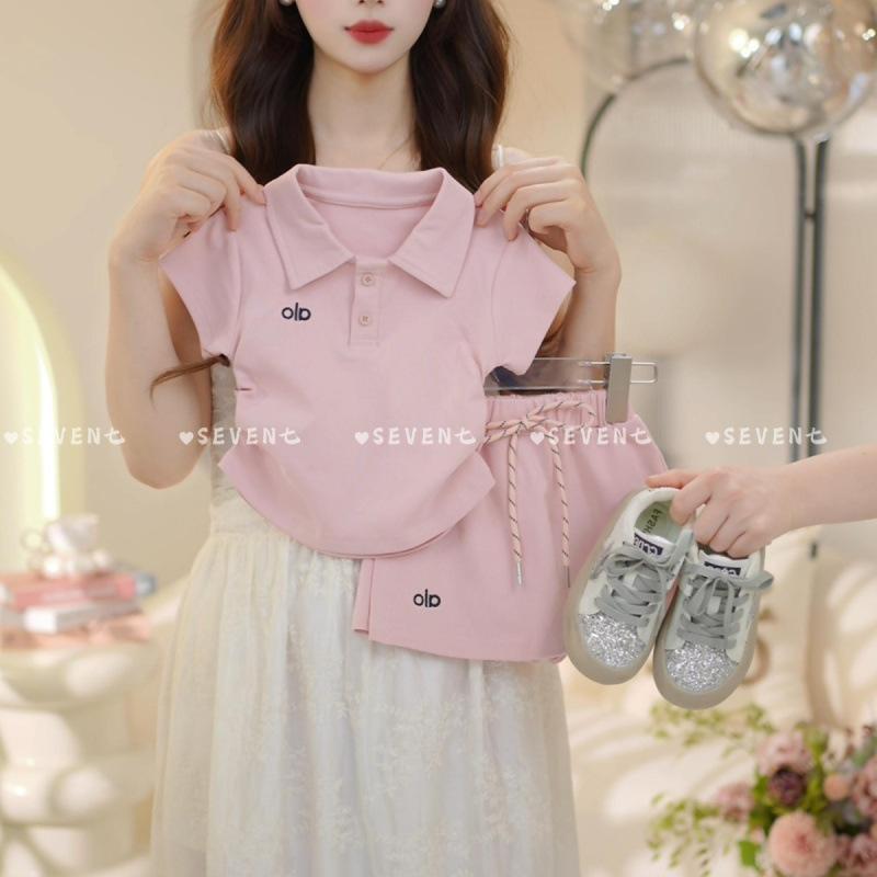 子供服 女の子 春秋 パンツセット かわいい Tシャツ & パンツ 2点セット 子供用 上下セット 普段着 部屋着 ピンク系 ストライプ 90 100 110 120 130 140 150