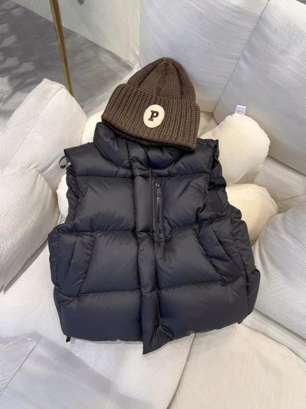 子供服 ベスト ノースリーブ 中綿入り 男の子 女の子 春秋冬 立襟 アウター 80 90 100 110 120 130 140 150 160