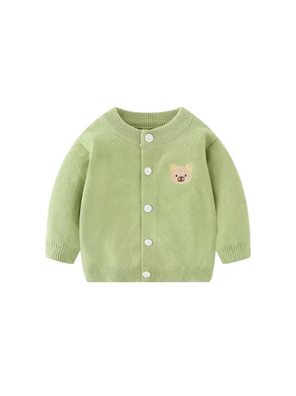 ニット カーディガン キッズ 男女兼用 春秋 薄手 ニット アウター トップス A類安全 綿 柔らかい 幼児 ベビー 男の子 女の子 普段使い