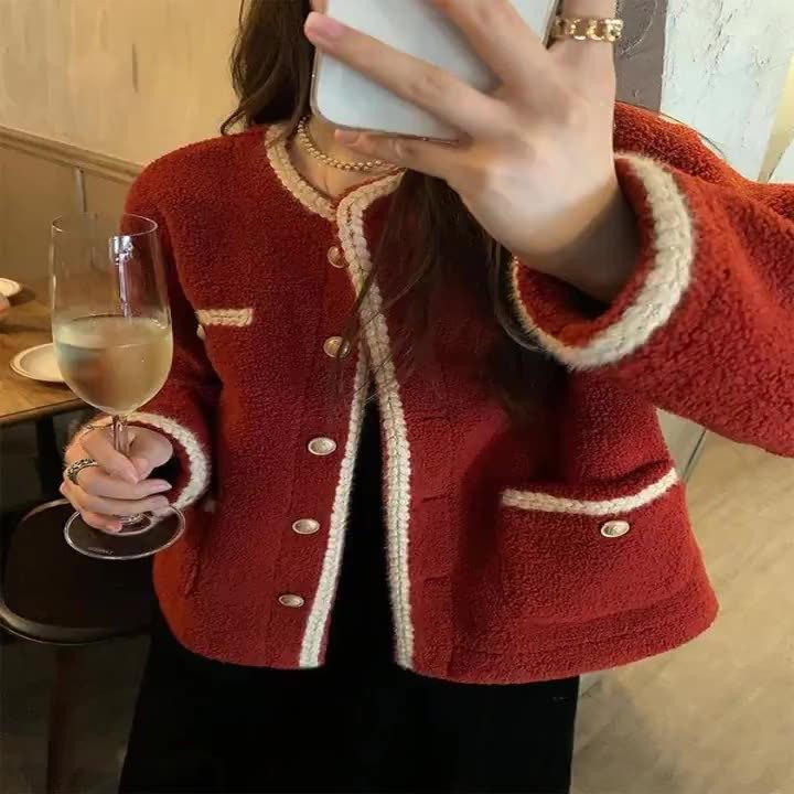 コート レディース 秋冬 ボアジャケット シャーリング S M L XL XXL ブラック ポリエステル 暖かい 防寒 あったか アウター かわいい 裏起毛 普段使い