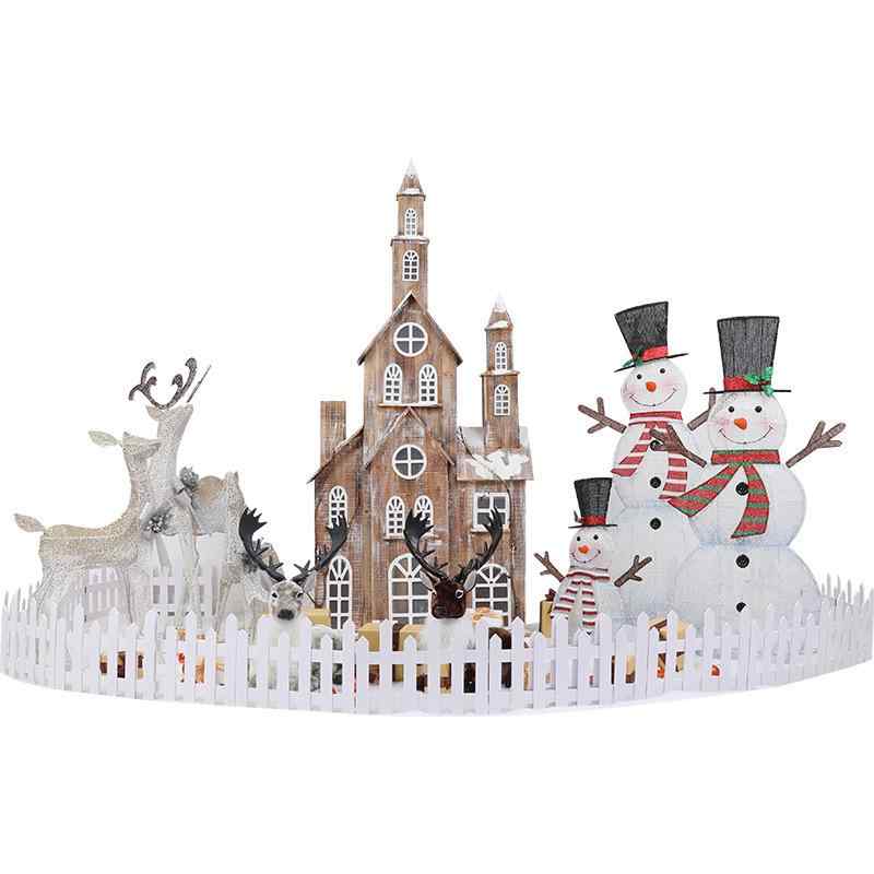 クリスマス 飾りつけ 発しる 鹿 ラッピング バス発着場 泊まり 買い出しショッピングセンター でき事 飾りつけ