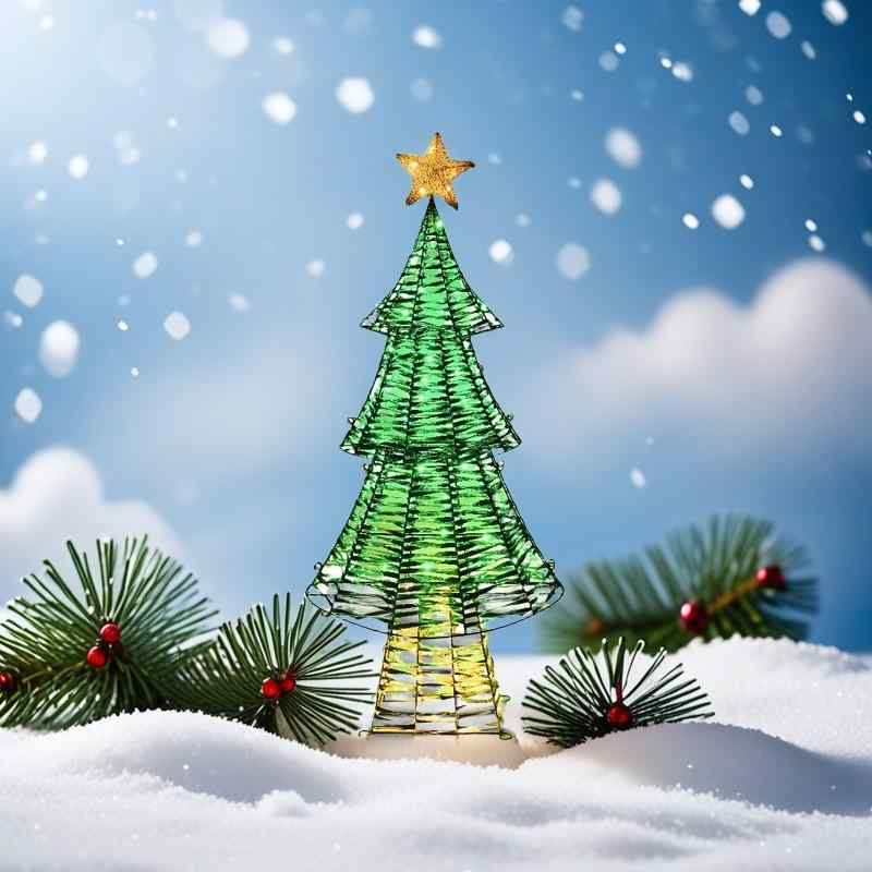 ヨーロッパ樅 クリスマス 飾りつけ 飾りつけ LED 点火装置付き添い人 アイアン 鉄製 卓上 北欧風 今めかしい 愛くるしげ 差し上げ物 差し上げ物