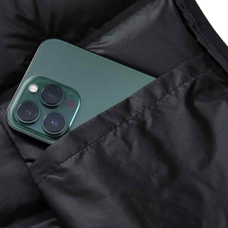 メンズ ダウンベスト 男性用 秋冬 アウトドア 90% ?? 合体 多ポケット 防寒 あったか 暖かい 中綿ベスト
